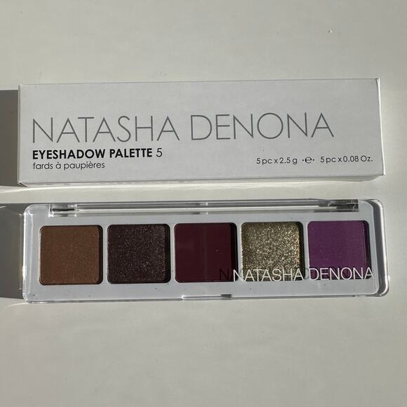 Natasha Denona 5 Pan Eyeshadow Palette 10 NIB Satin Skin Ninas Orchid +More